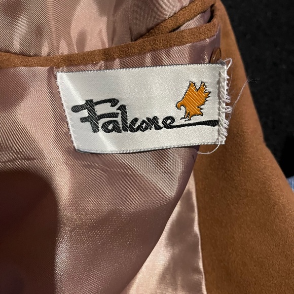 Brown Falcone jacket - size 42 Long - Picture 2 of 6